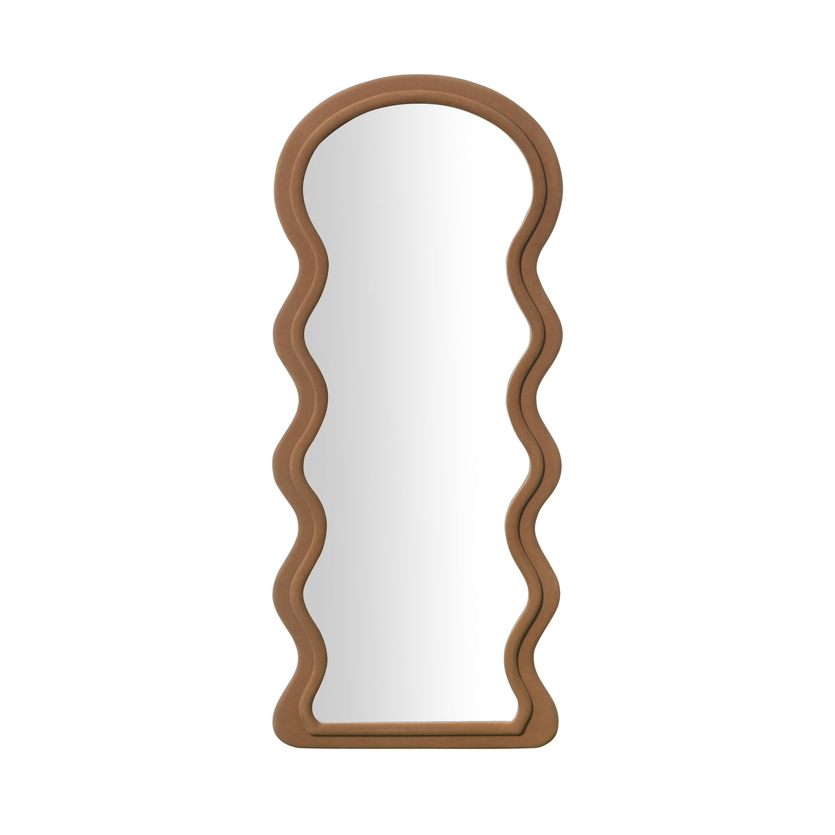 Rhodes Velvet 70" Floor Mirror by TOV Furniture at Eve Furniture