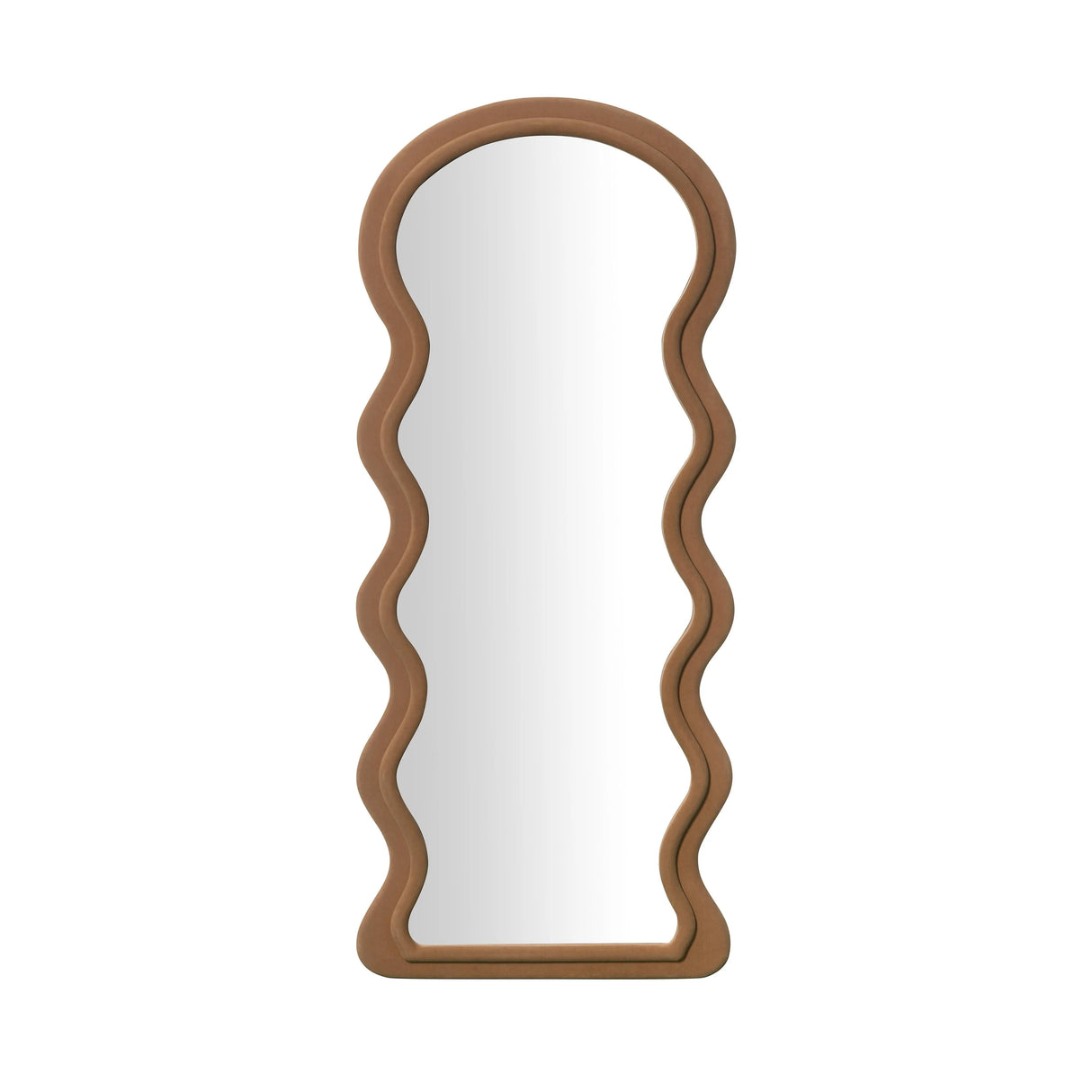 Rhodes Velvet 70" Floor Mirror by TOV Furniture at Eve Furniture