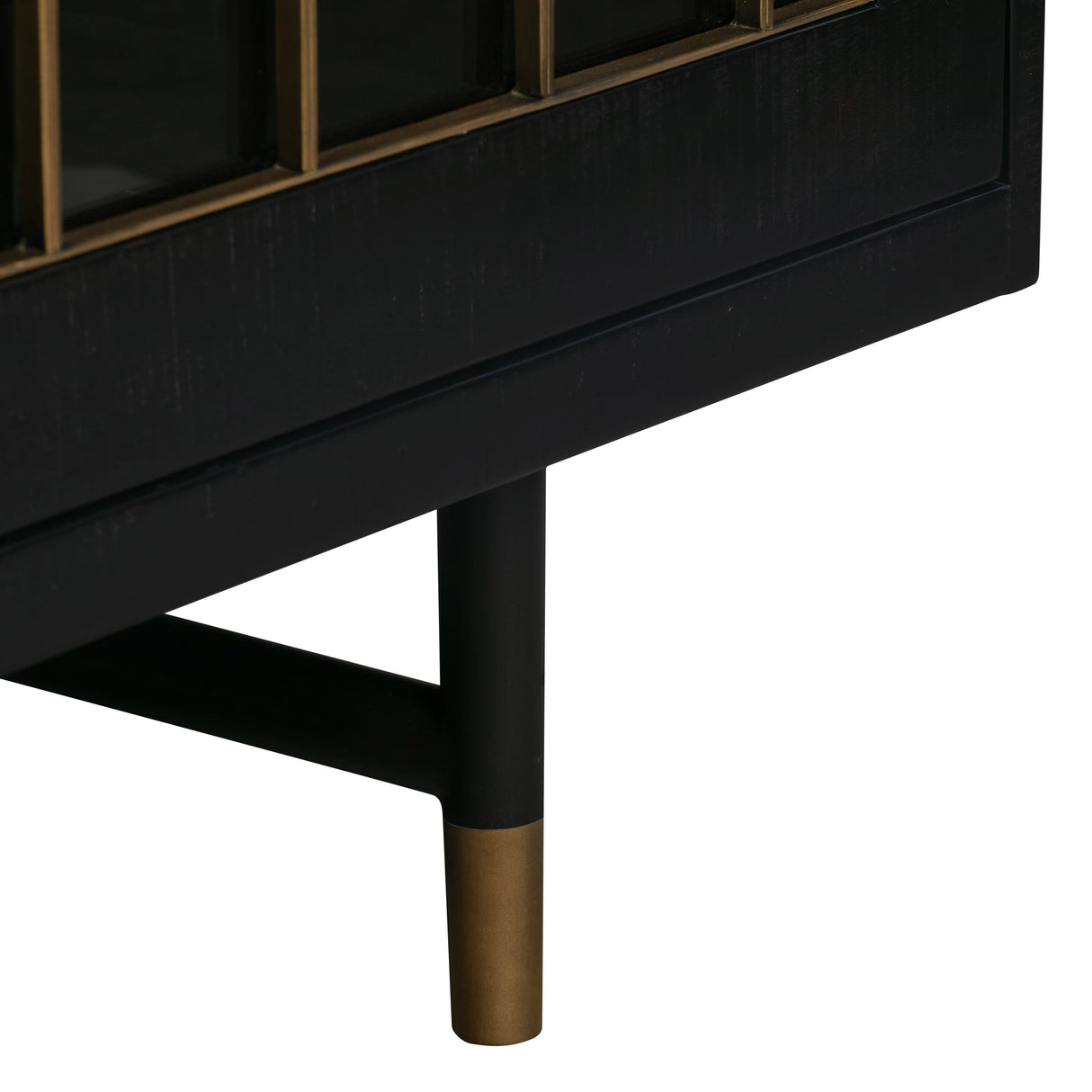 Gatsby Black Acacia Wood 66" Buffet by TOV Furniture at Eve Furniture