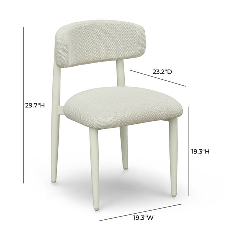 Annika Textured Outdoor Dining Side Chair by TOV Furniture at Eve Furniture