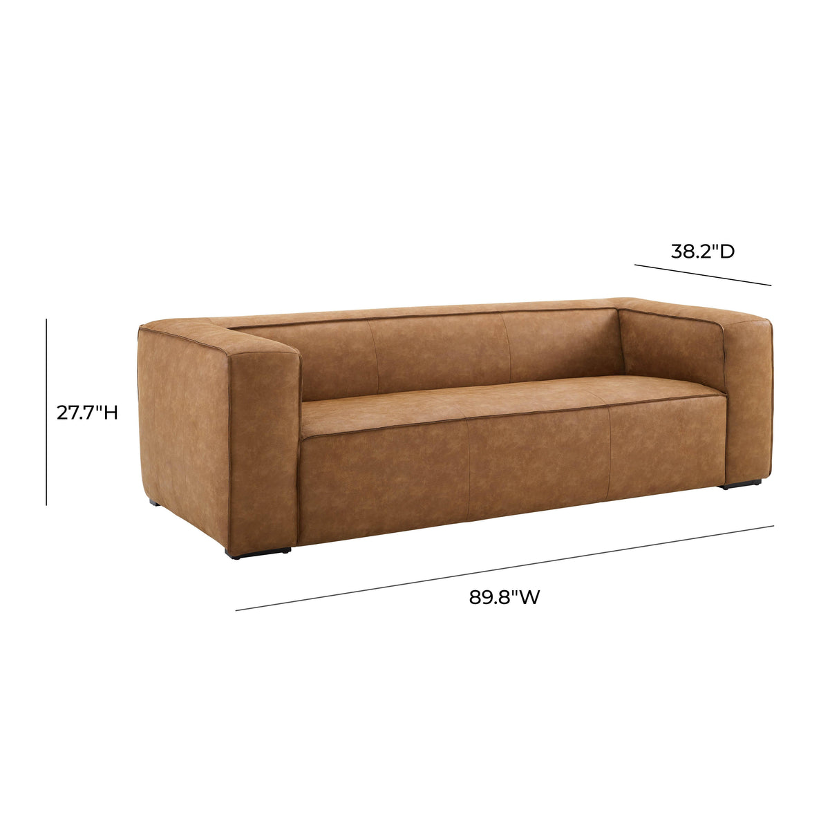 Aurora Brown Sofa by TOV Furniture at Eve Furniture