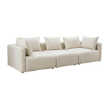 Hangover Cream Performance Linen Sofa by TOV Furniture at Eve Furniture
