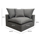 Cali Performance Fabric Modular Corner Chair by TOV Furniture at Eve Furniture