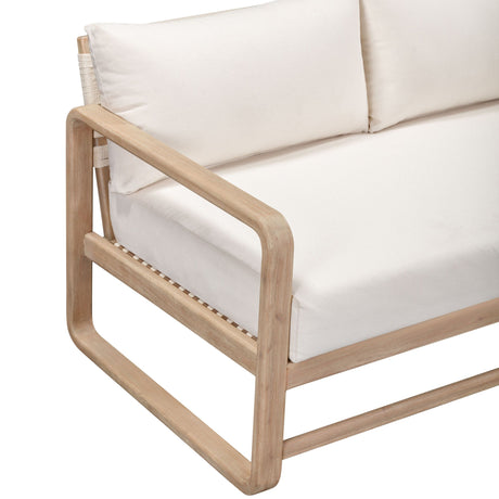 Palata Cream Outdoor Sofa by TOV Furniture at Eve Furniture