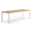 Sardinia Light Teak Outdoor Dining Table by TOV Furniture at Eve Furniture
