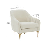 Serena Velvet Accent Chair by TOV Furniture at Eve Furniture