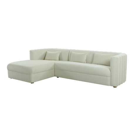 Callie Velvet Sectional by TOV Furniture at Eve Furniture