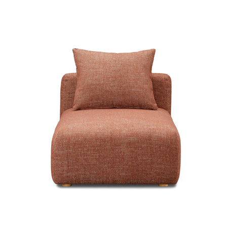 Hangover Heavy Textured Fabric Modular Armless Chair by TOV Furniture at Eve Furniture