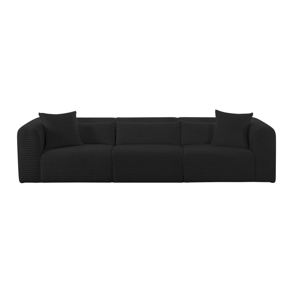 Tarra Fluffy Oversized Corduroy Modular Sofa by TOV Furniture at Eve Furniture