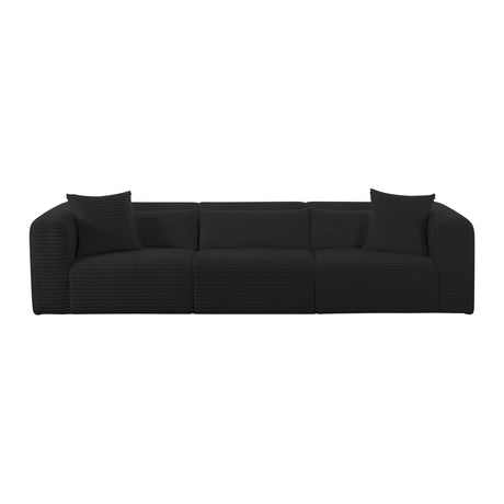 Tarra Fluffy Oversized Corduroy Modular Sofa by TOV Furniture at Eve Furniture