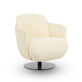 Solange Velvet Swivel Chair by TOV Furniture at Eve Furniture