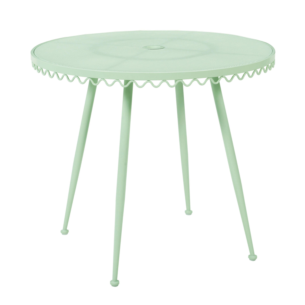 Erica Wrought Iron Outdoor Cafe Table by TOV Furniture at Eve Furniture