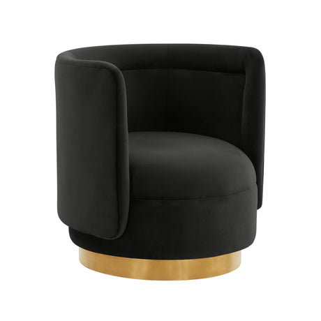 Remy Velvet Swivel Chair by TOV Furniture at Eve Furniture