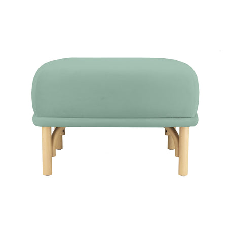 Desiree Velvet Ottoman by TOV Furniture at Eve Furniture