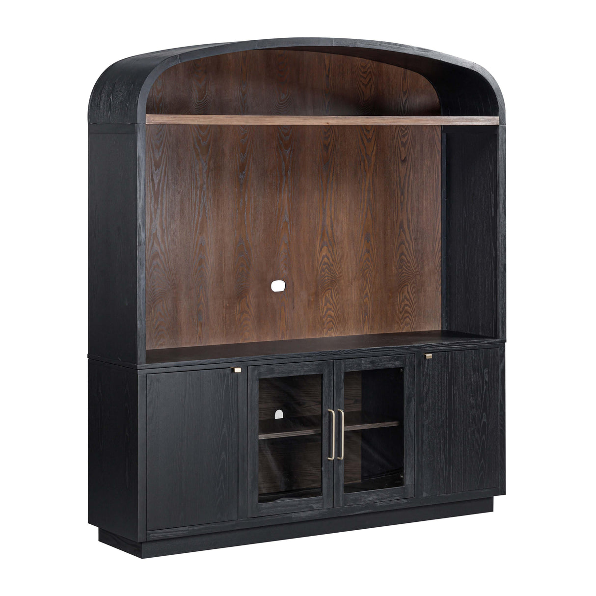 Marlow Wood Entertainment Center by TOV Furniture at Eve Furniture