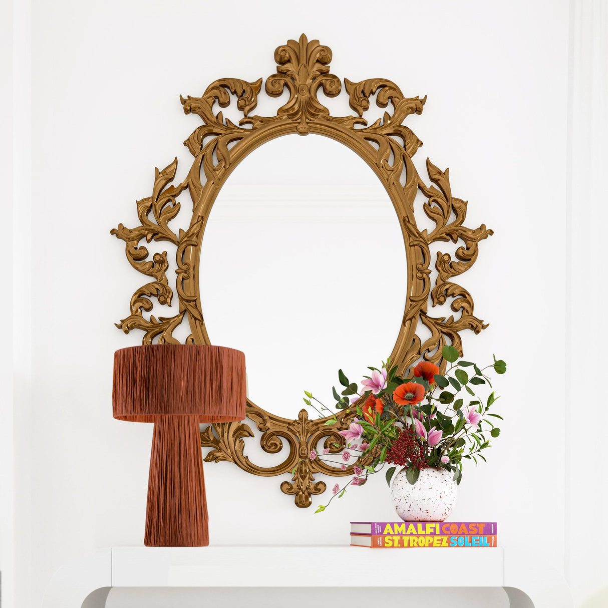 Shelby Raffia Table Lamp by TOV Furniture at Eve Furniture