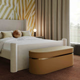 Pomp Velvet Bench by TOV Furniture at Eve Furniture