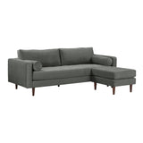 Cave Velvet Sectional by TOV Furniture at Eve Furniture