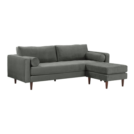 Cave Velvet Sectional by TOV Furniture at Eve Furniture