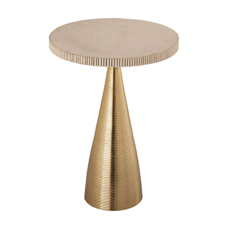 Celeste Ribbed Side Table by TOV Furniture at Eve Furniture