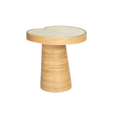 Felicia Lilypad Side Table by TOV Furniture at Eve Furniture