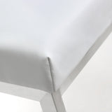 Helsinki White Performance Vegan Leather Stool - Set of 2 by TOV Furniture at Eve Furniture