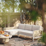 Dunes Cream Outdoor Sectional by TOV Furniture at Eve Furniture
