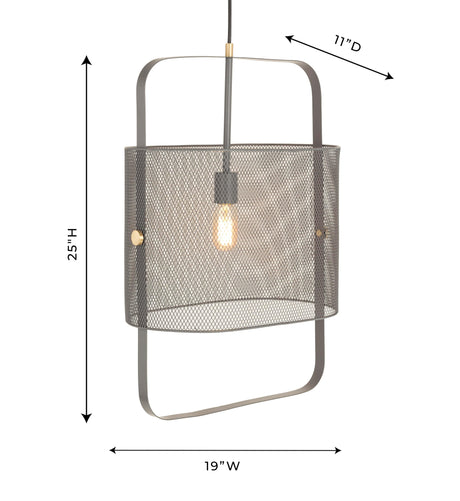 Klaus Iron Ceiling Pendant by TOV Furniture at Eve Furniture