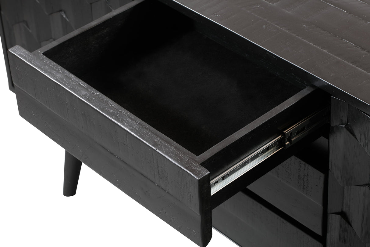 Valentina Black Acacia 59" Buffet by TOV Furniture at Eve Furniture