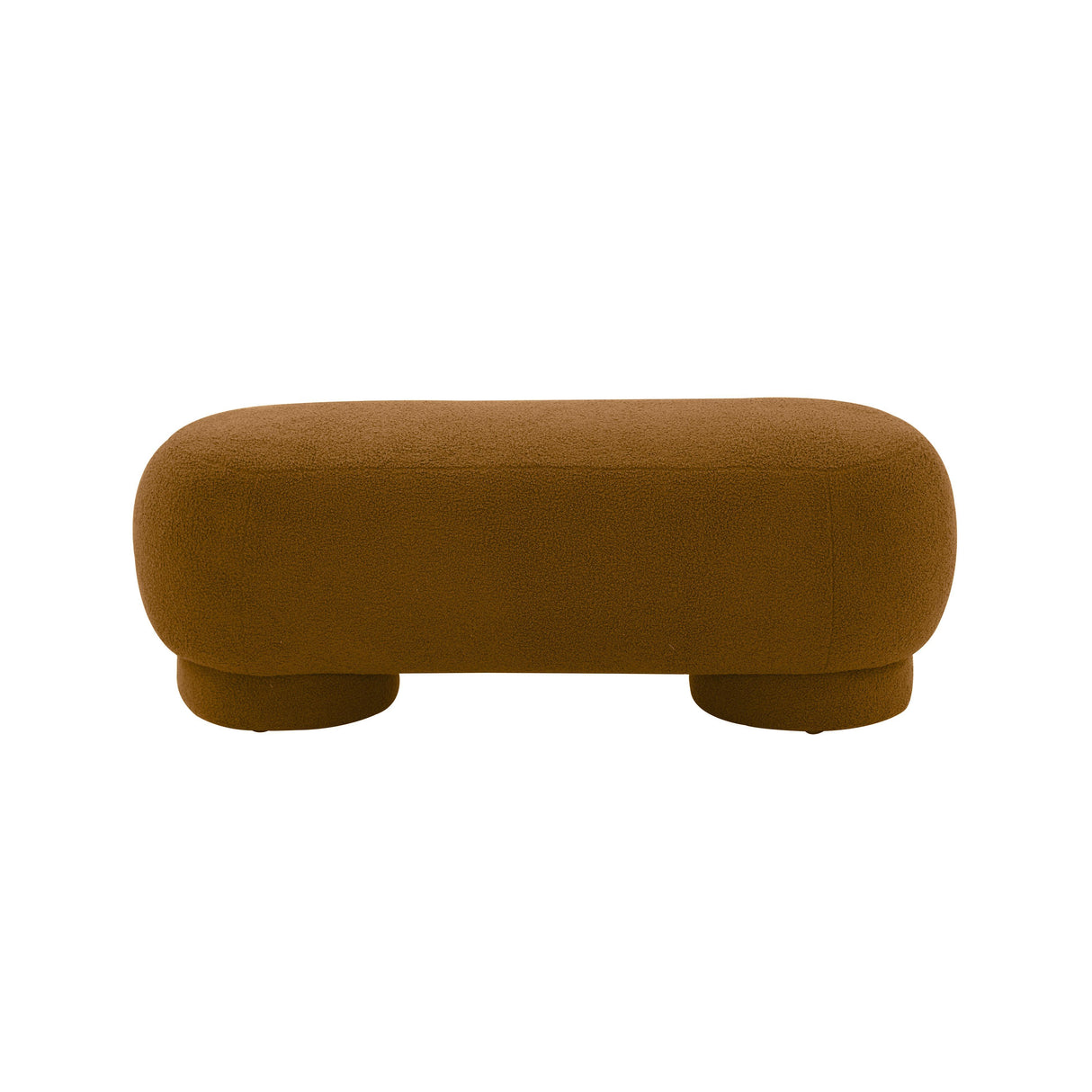 Mara Vegan Shearling Ottoman by TOV Furniture at Eve Furniture
