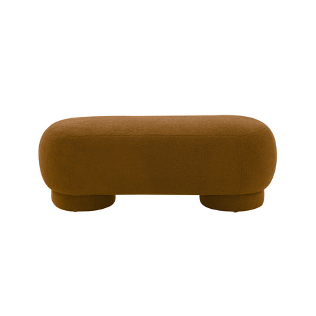 Mara Vegan Shearling Ottoman by TOV Furniture at Eve Furniture