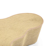 Slab Natural Seagrass Coffee Table by TOV Furniture at Eve Furniture