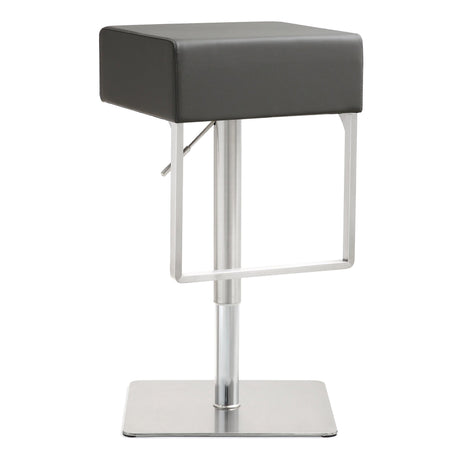 Seville Performance Vegan Leather Adjustable Stool by TOV Furniture at Eve Furniture