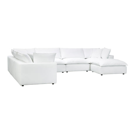Cali Performance Fabric Modular 7-Piece Large Chaise Sectional by TOV Furniture at Eve Furniture