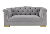 Farah Velvet Loveseat by Inspire Me! Home Decor by TOV Furniture at Eve Furniture