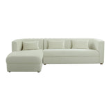 Callie Velvet Sectional by TOV Furniture at Eve Furniture
