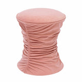 Bounce Ruched Velvet Adjustable Ottoman by TOV Furniture at Eve Furniture