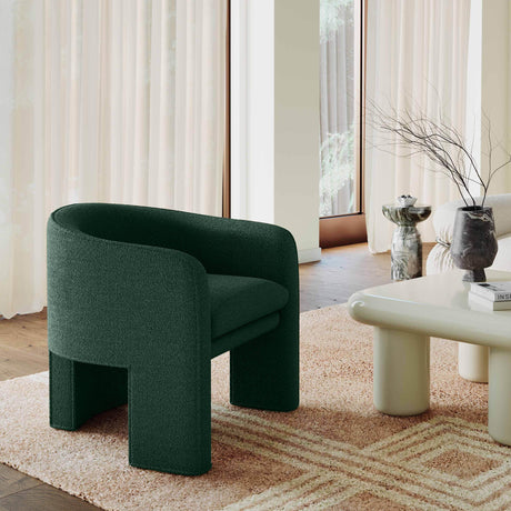 Marla Boucle Accent Chair by TOV Furniture at Eve Furniture