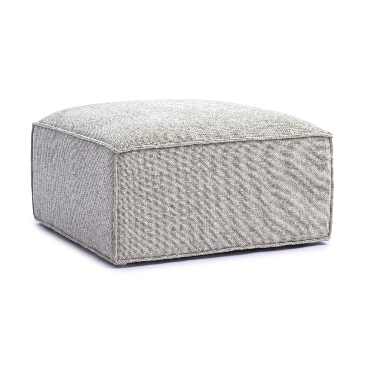 Mindy Chenille Basketweave Ottoman by TOV Furniture at Eve Furniture