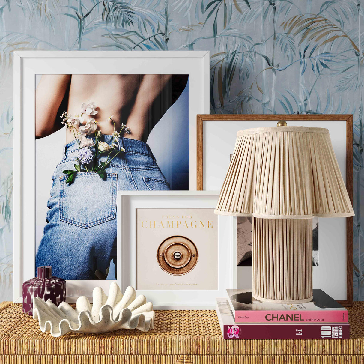 Corrine Table Lamp by TOV Furniture at Eve Furniture