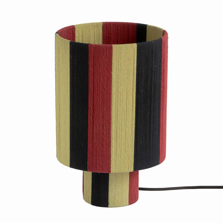 Guinevere Striped Cotton Table Lamp by TOV Furniture at Eve Furniture