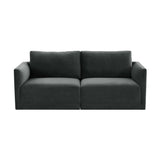 Willow Velvet Modular Loveseat by TOV Furniture at Eve Furniture