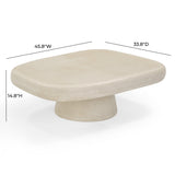 Darial Indoor / Outdoor Coffee Table by TOV Furniture at Eve Furniture