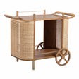 Yuma Natural Rattan Bar Cart by TOV Furniture at Eve Furniture