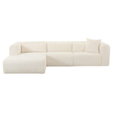 Tarra Fluffy Oversized Corduroy Modular Sectional by TOV Furniture at Eve Furniture