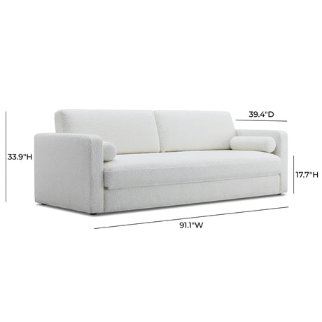 Ryan Boucle Sofa Bed by TOV Furniture at Eve Furniture