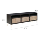 Sierra Cane Media Console by TOV Furniture at Eve Furniture
