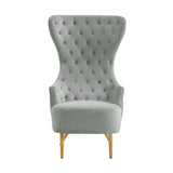 Jezebel Velvet Wingback Chair by Inspire Me! Home Decor by TOV Furniture at Eve Furniture