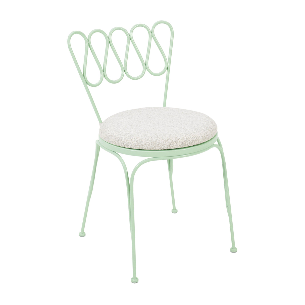 Erica Wrought Iron Outdoor Chair by TOV Furniture at Eve Furniture