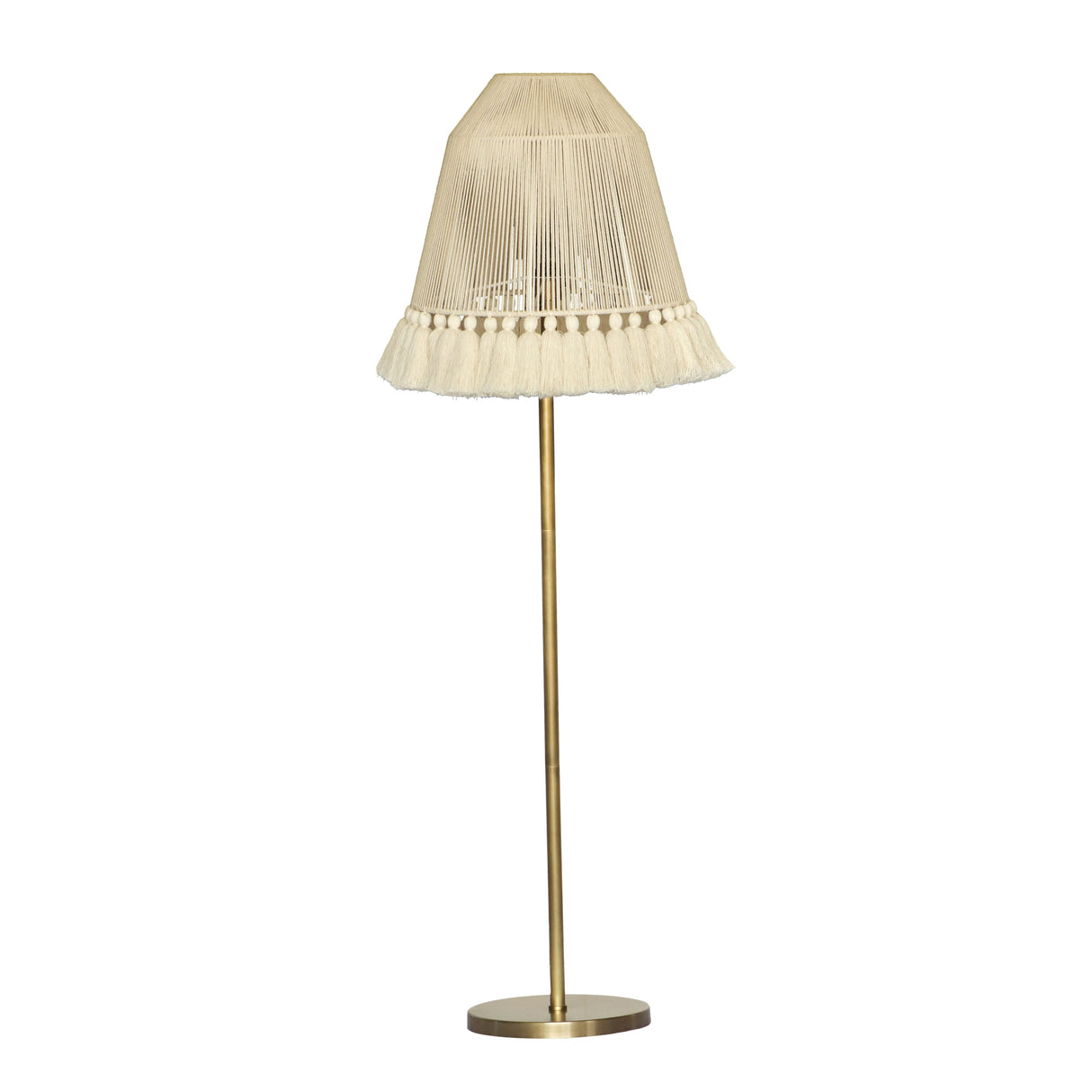June White Floor Lamp by TOV Furniture at Eve Furniture